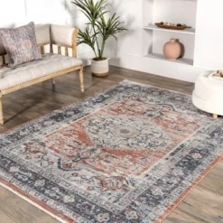 Northlight Shop Sales 20 NuLOOM Zara Vintage Medallion Area Rug