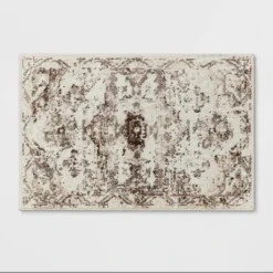 Stanfield Companion Distressed Scroll Area Rug Cream - Threshold™ -Northlight Shop Sales GUEST 0726d2b4 5e5f 4492 8635 4c8273a2e480