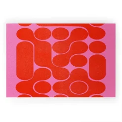 Showmemars Abstract Midcentury Shapes No 6 Welcome Mat - Society6 -Northlight Shop Sales GUEST 0991ad11 125b 48f6 b17d 003a295381d3