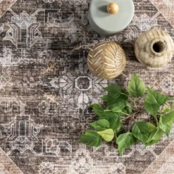 NuLOOM Devin Machine Washable Vintage Medallion Area Rug -Northlight Shop Sales GUEST 1ef413b8 973d 40cb 9da8 1140e32ae671