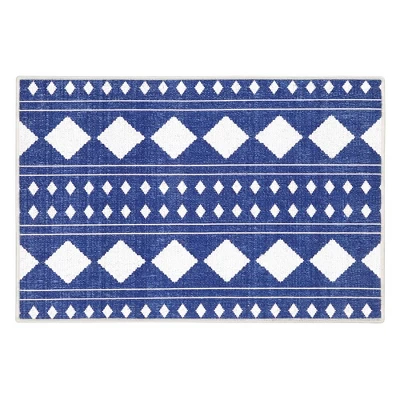 Sussexhome Diamond Collection Cotton Heavy Duty Low Pile Area Rug , 2' X 3' 9 Sussexhome Diamond Collection Cotton Heavy Duty Low Pile Area Rug , 2' X 3' - Image 9