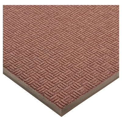 2'x3' Solid Doormat Burgundy/Black - HomeTrax 4 2'x3' Solid Doormat Burgundy/Black - HomeTrax - Image 4
