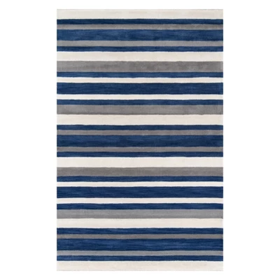 Metro Reya Stripe Tufted Accent Rug - Momeni 6 Metro Reya Stripe Tufted Accent Rug - Momeni - Image 6