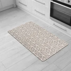 World Rug Gallery Modern Geometric Anti-Fatigue Standing Mat -Northlight Shop Sales GUEST 4a8e8de7 4b24 4aef 9121 ee0478a214c7