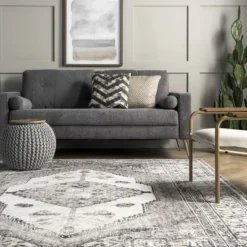 NuLOOM Gladys Machine Washable Vintage Medallion Area Rug -Northlight Shop Sales GUEST 4d319df3 be0c 4ef8 b060 4ecd182eb7e6