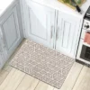 World Rug Gallery Modern Geometric Anti-Fatigue Standing Mat