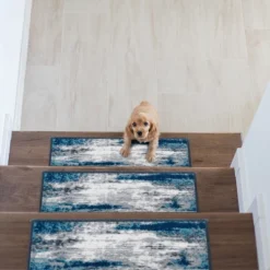 World Rug Gallery Abstract Non-Slip Stair Treads -Northlight Shop Sales GUEST 4edd60ef b043 4bd3 9433 98cd82d67a77