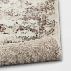 Stanfield Companion Distressed Scroll Area Rug Cream - Threshold™ -Northlight Shop Sales GUEST 5fab3566 d769 4790 8661 9b3e46e99d1d