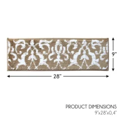 Sussexhome Floral Collection Anti-Slip Carpet Stair Treads, 9" X 28" 13 Sussexhome Floral Collection Anti-Slip Carpet Stair Treads, 9" X 28" -Northlight Shop Sales GUEST 64319b60 b281 408a 8202 0b4ff2f8a926