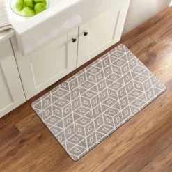 World Rug Gallery Modern Geometric Anti-Fatigue Standing Mat -Northlight Shop Sales GUEST 6bfdbe65 2563 43f7 913d 5bec1ef290aa