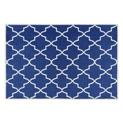 Sussexhome Lattice Collection Cotton Heavy Duty Low Pile Area Rug , 2' X 3' 9 Sussexhome Lattice Collection Cotton Heavy Duty Low Pile Area Rug , 2' X 3' - Image 9