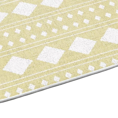 Sussexhome Diamond Collection Cotton Heavy Duty Low Pile Area Rug , 2' X 3' 4 Sussexhome Diamond Collection Cotton Heavy Duty Low Pile Area Rug , 2' X 3' - Image 4