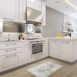 World Rug Gallery Distressed Traditional Vintage Design Anti Fatigue Standing Mat -Northlight Shop Sales GUEST 83d3d259 fb9a 4847 b547 117f3eef2fef