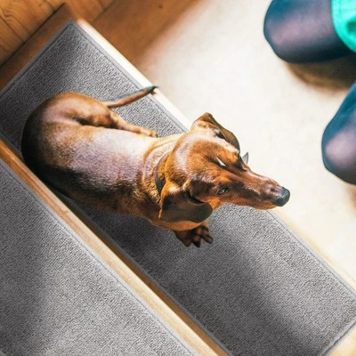 Sussexhome Carpet Stair Treads Pre-applied Double Sided Tape 4 Sussexhome Carpet Stair Treads Pre-applied Double Sided Tape - Image 4