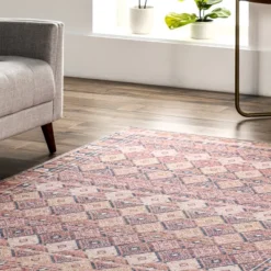 NuLOOM Sherri Bohemian Diamond Machine Washable Area Rug -Northlight Shop Sales GUEST 882a51f1 0c8f 4990 b3c0 d2868ba8287b