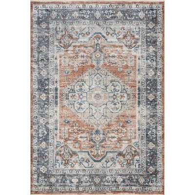 NuLOOM Zara Vintage Medallion Area Rug 15 NuLOOM Zara Vintage Medallion Area Rug - Image 15