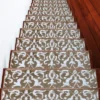 Sussexhome Floral Collection Anti-Slip Carpet Stair Treads, 9" X 28"