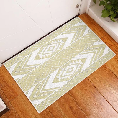 Sussexhome Memorial Collection Cotton Heavy Duty Low Pile Area Rug , 2' X 3' 1 Sussexhome Memorial Collection Cotton Heavy Duty Low Pile Area Rug , 2' X 3'