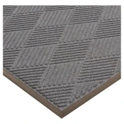Blue Solid Doormat - (3'x4') - HomeTrax -Northlight Shop Sales GUEST cfd34cf9 ab0f 4470 91f1 757448914742