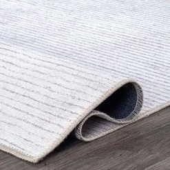 World Rug Gallery Contemporary Distressed Stripe Machine Washable Area Rug -Northlight Shop Sales GUEST e627031b 19a8 4463 a629 804ff3e15554