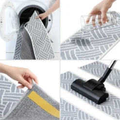 SussexHome Flower Design Cotton Anti-Slip Stair Treads, 9” X 28“ 6 SussexHome Flower Design Cotton Anti-Slip Stair Treads, 9” X 28“ -Northlight Shop Sales GUEST eed3730e a6d1 4597 a6e7 4c691e6bbfdd 1