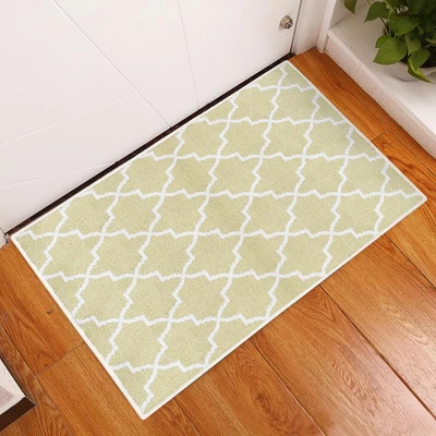 Sussexhome Lattice Collection Cotton Heavy Duty Low Pile Area Rug , 2' X 3' 1 Sussexhome Lattice Collection Cotton Heavy Duty Low Pile Area Rug , 2' X 3'